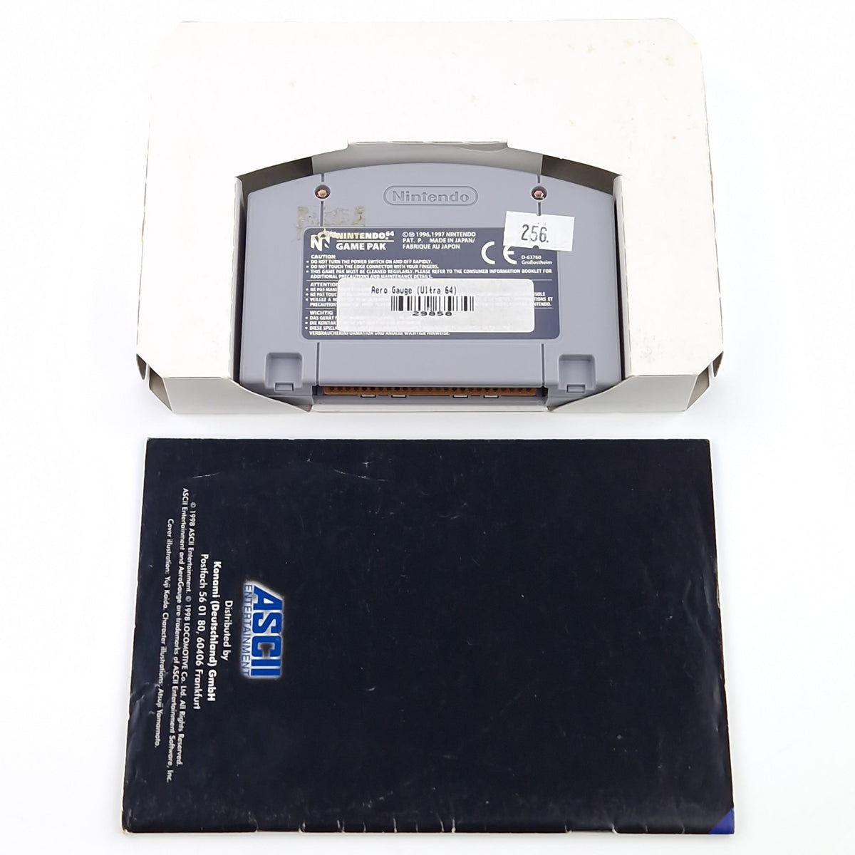 Nintendo 64 Spiel – Aero Gauge OVP Anleitung PAL N64