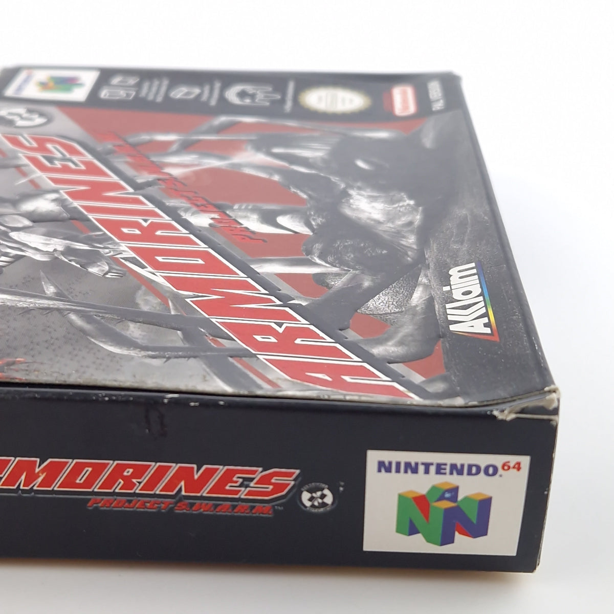 Nintendo 64 Spiel – Armorines Project S.W.A.R.M. OVP PAL