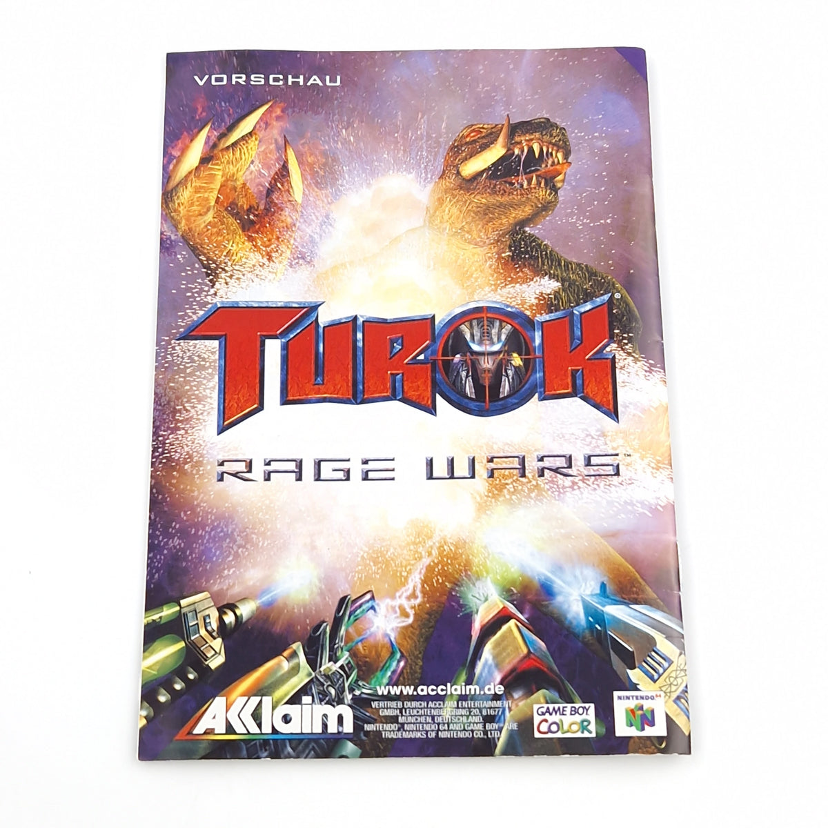 Nintendo 64 Spiel – Armorines Project S.W.A.R.M. OVP PAL