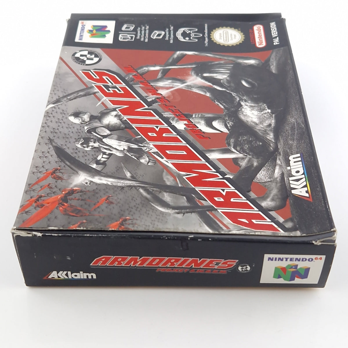 Nintendo 64 Spiel – Armorines Project S.W.A.R.M. OVP PAL