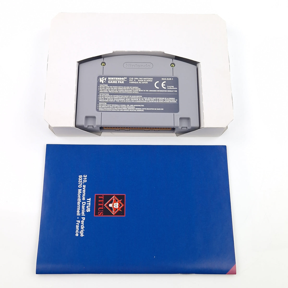 Nintendo 64 Spiel – Automobili Lamborghi (PAL OVP CIB)