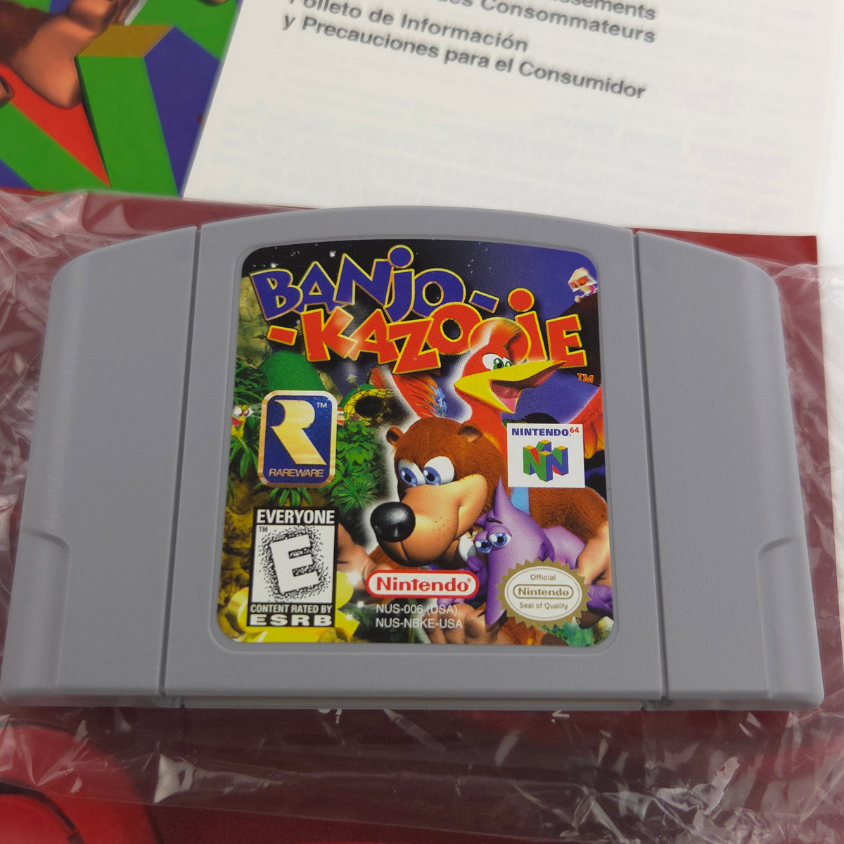 Nintendo 64 Spiel – Banjo Kazooie N64 NTSC-U/C OVP