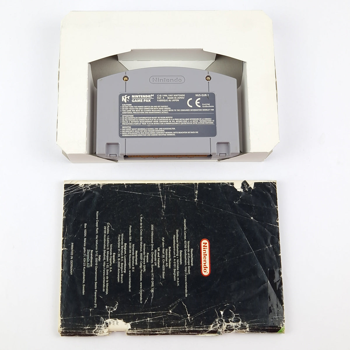 Nintendo 64 Spiel – Banjo Tooie Modul Anleitung OVP PAL