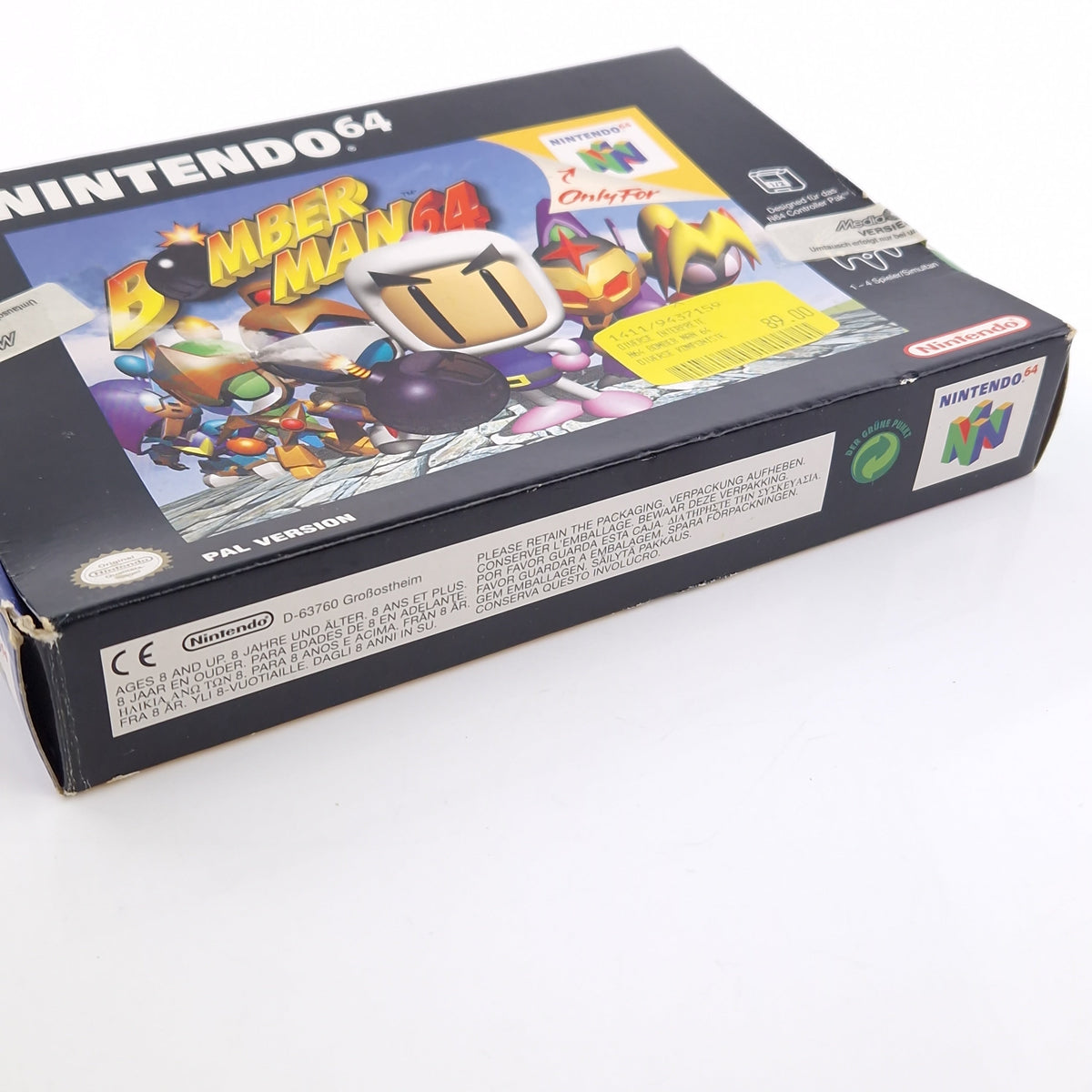 Nintendo 64 Spiel – Bomber Man 64 Modul OVP PAL NNOE