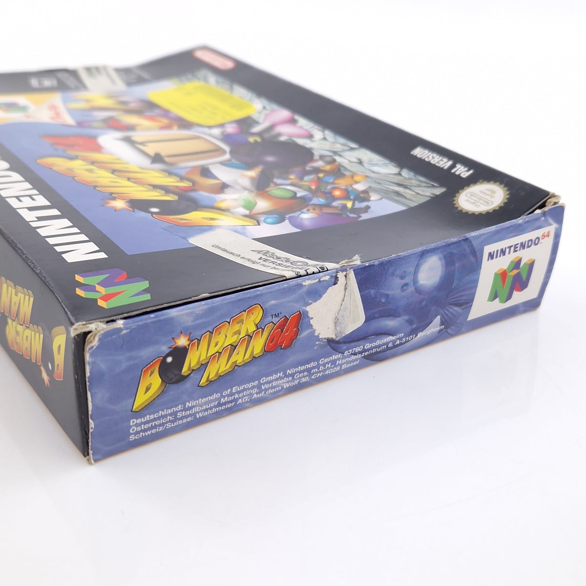 Nintendo 64 Spiel – Bomber Man 64 Modul OVP PAL NNOE