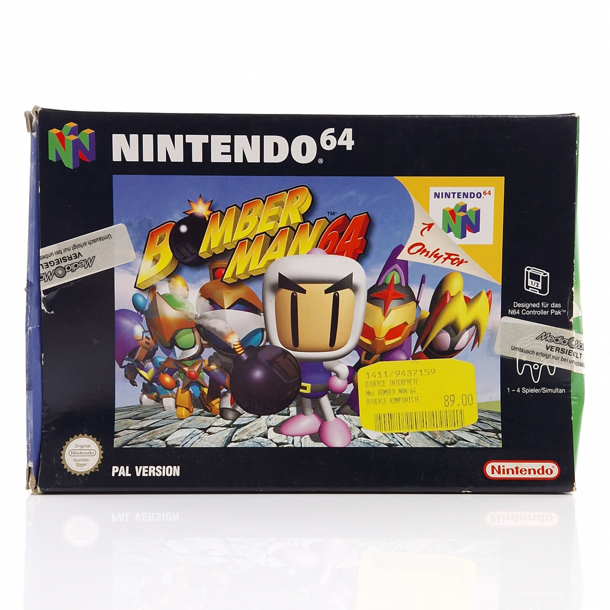 Nintendo 64 Spiel – Bomber Man 64 Modul OVP PAL NNOE
