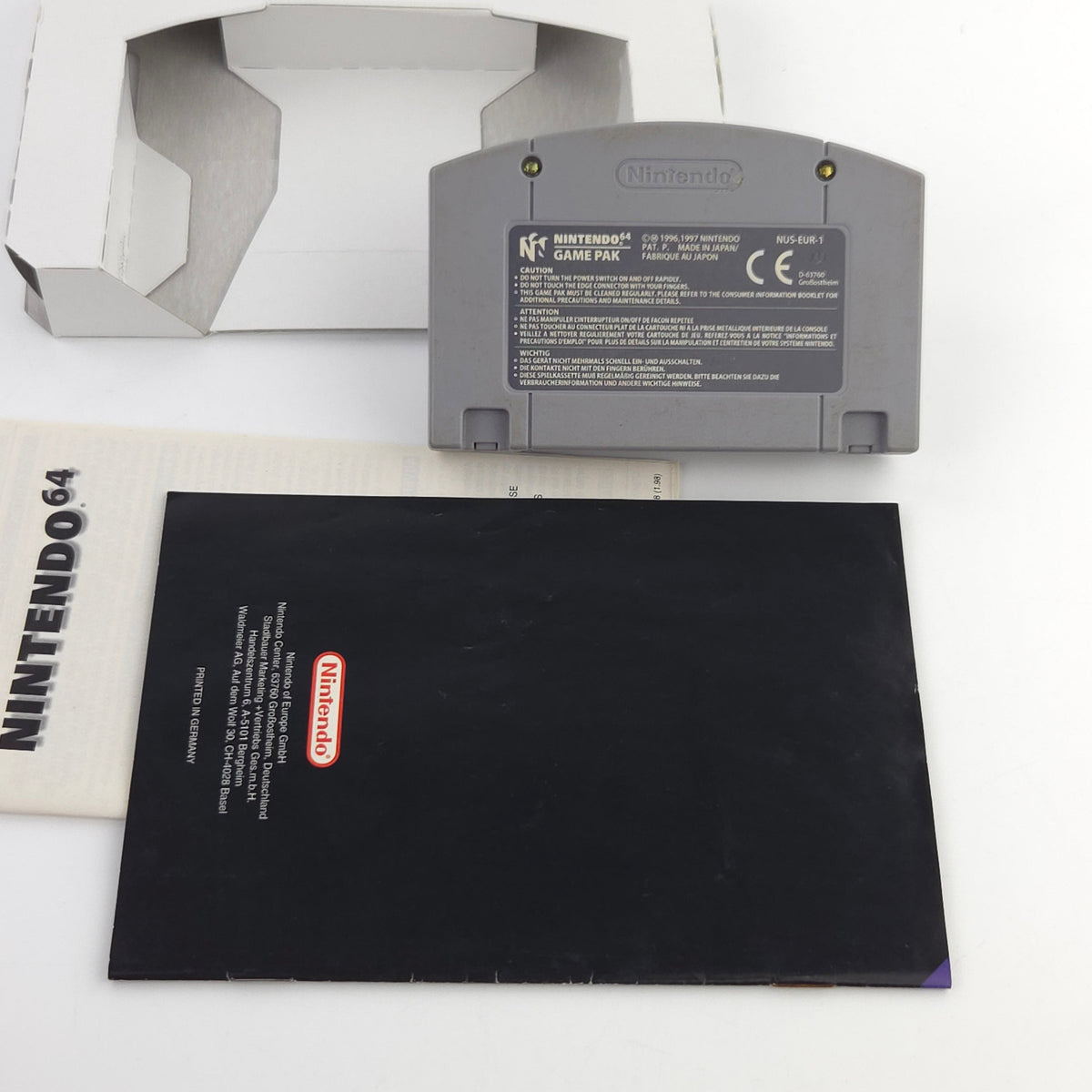 Nintendo 64 Spiel Bomberman 64 N64 OVP PAL EUR Zustand