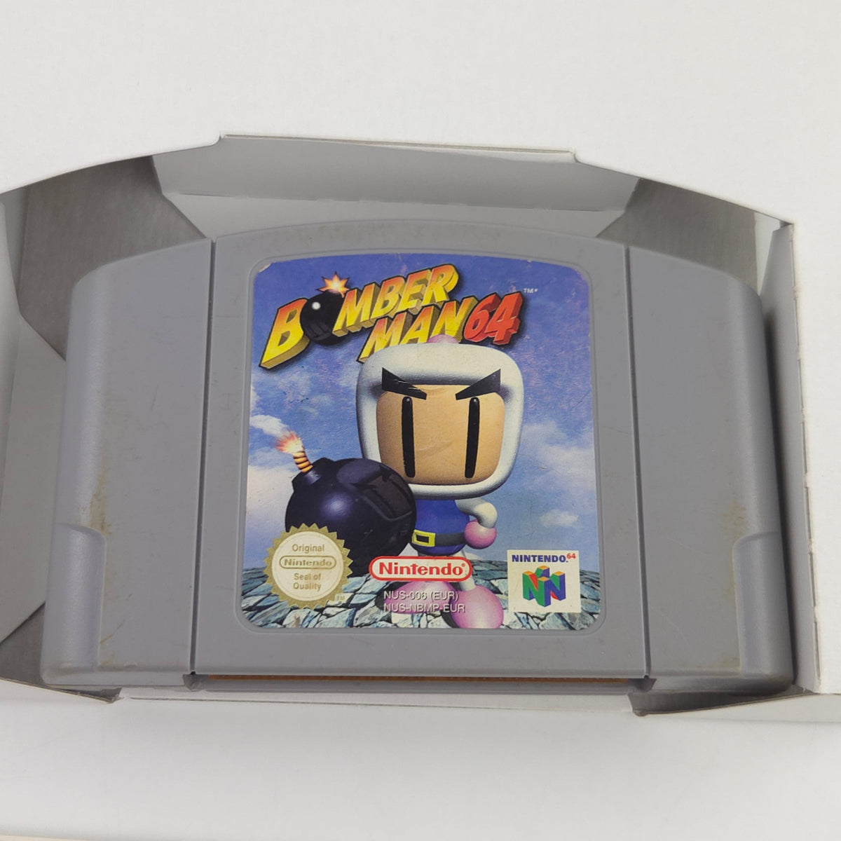 Nintendo 64 Spiel Bomberman 64 N64 OVP PAL EUR Zustand