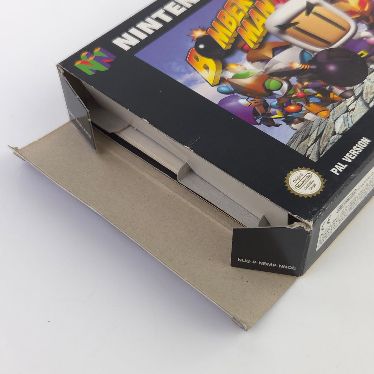 Nintendo 64 Spiel Bomberman 64 N64 OVP PAL EUR Zustand