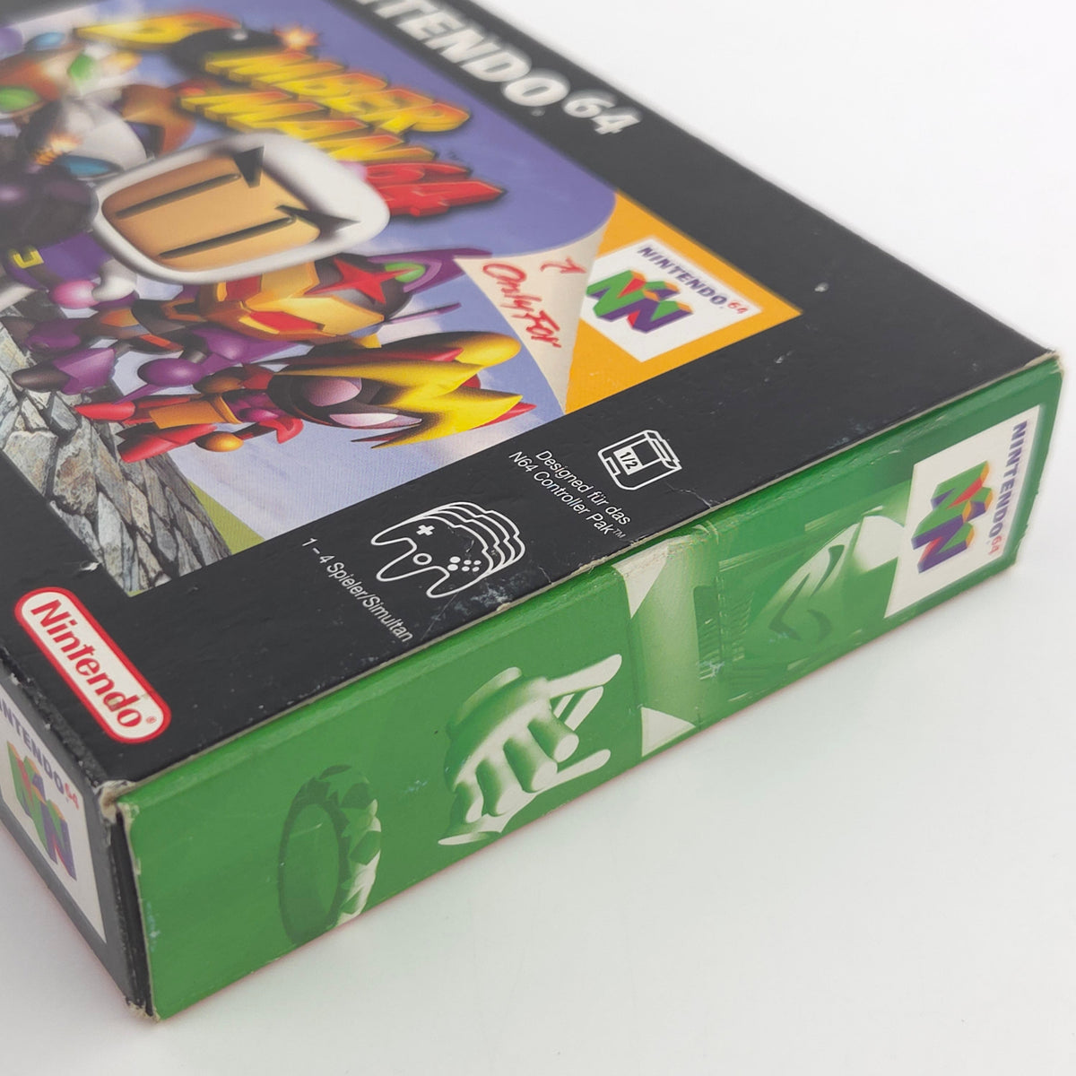 Nintendo 64 Spiel Bomberman 64 N64 OVP PAL EUR Zustand