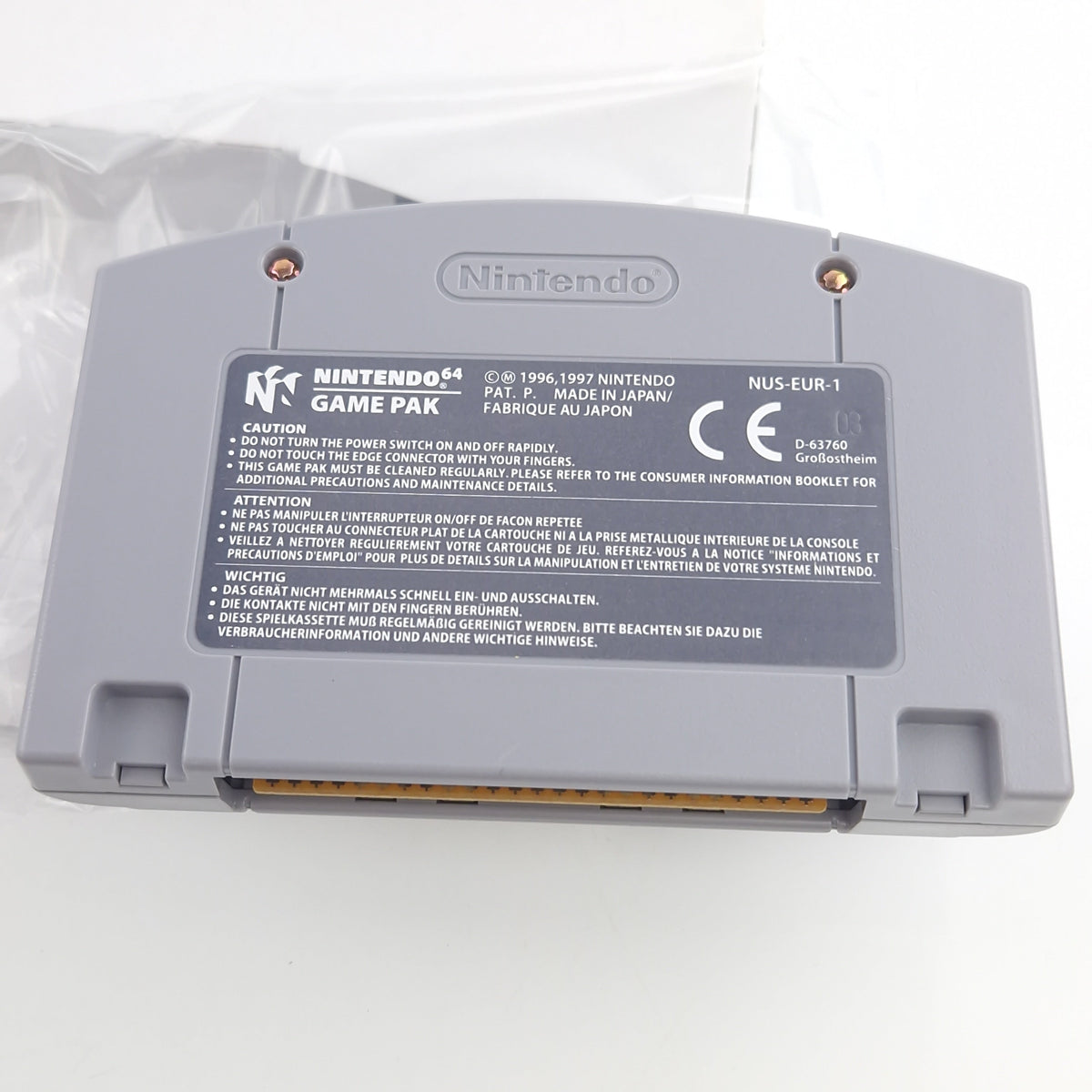Nintendo 64 Spiel – Castlevania Modul OVP PAL EUR-1