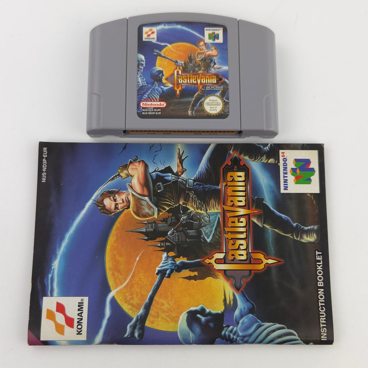 Nintendo 64 Spiel Castlevania Modul OVP PAL