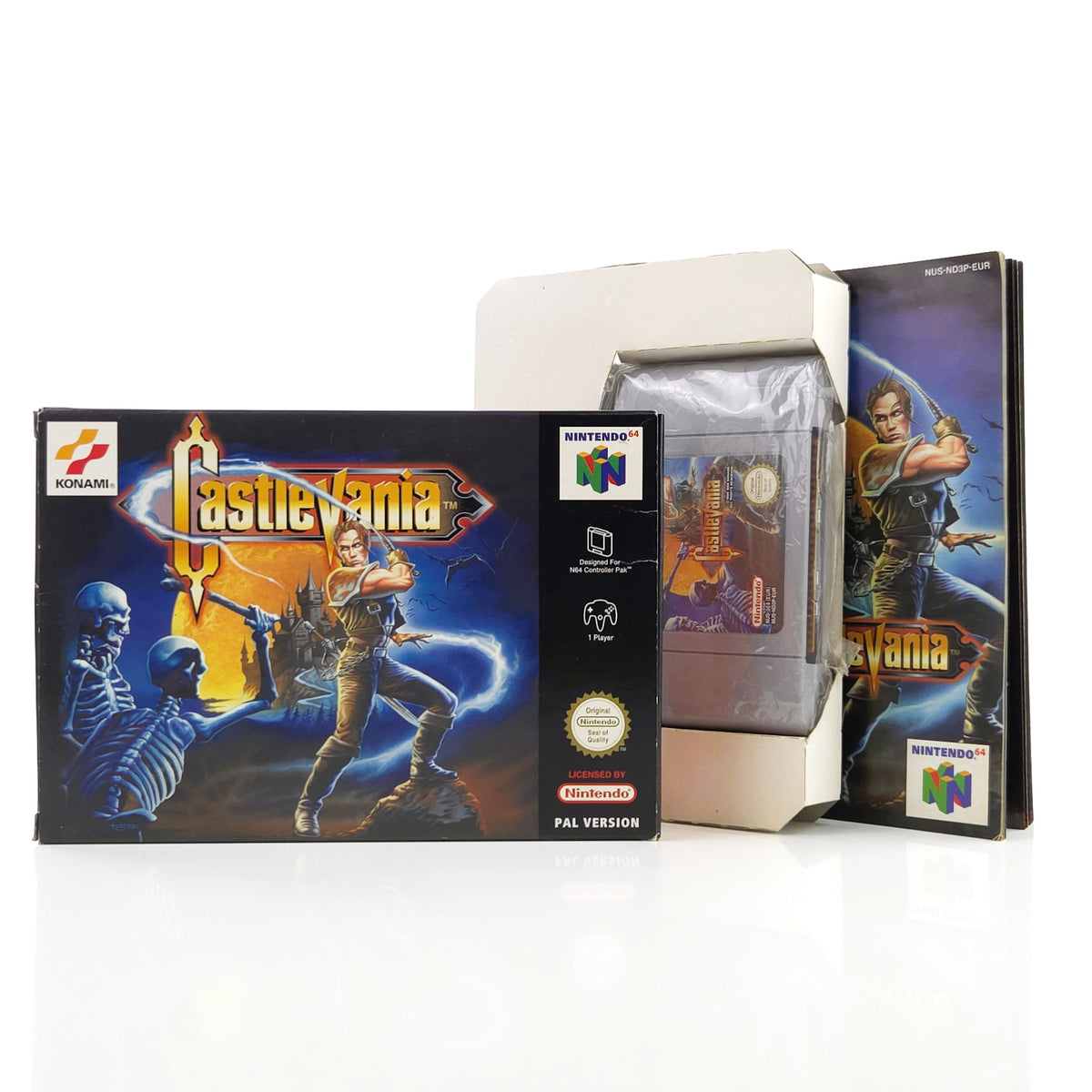 Nintendo 64 Spiel Castlevania Modul OVP PAL