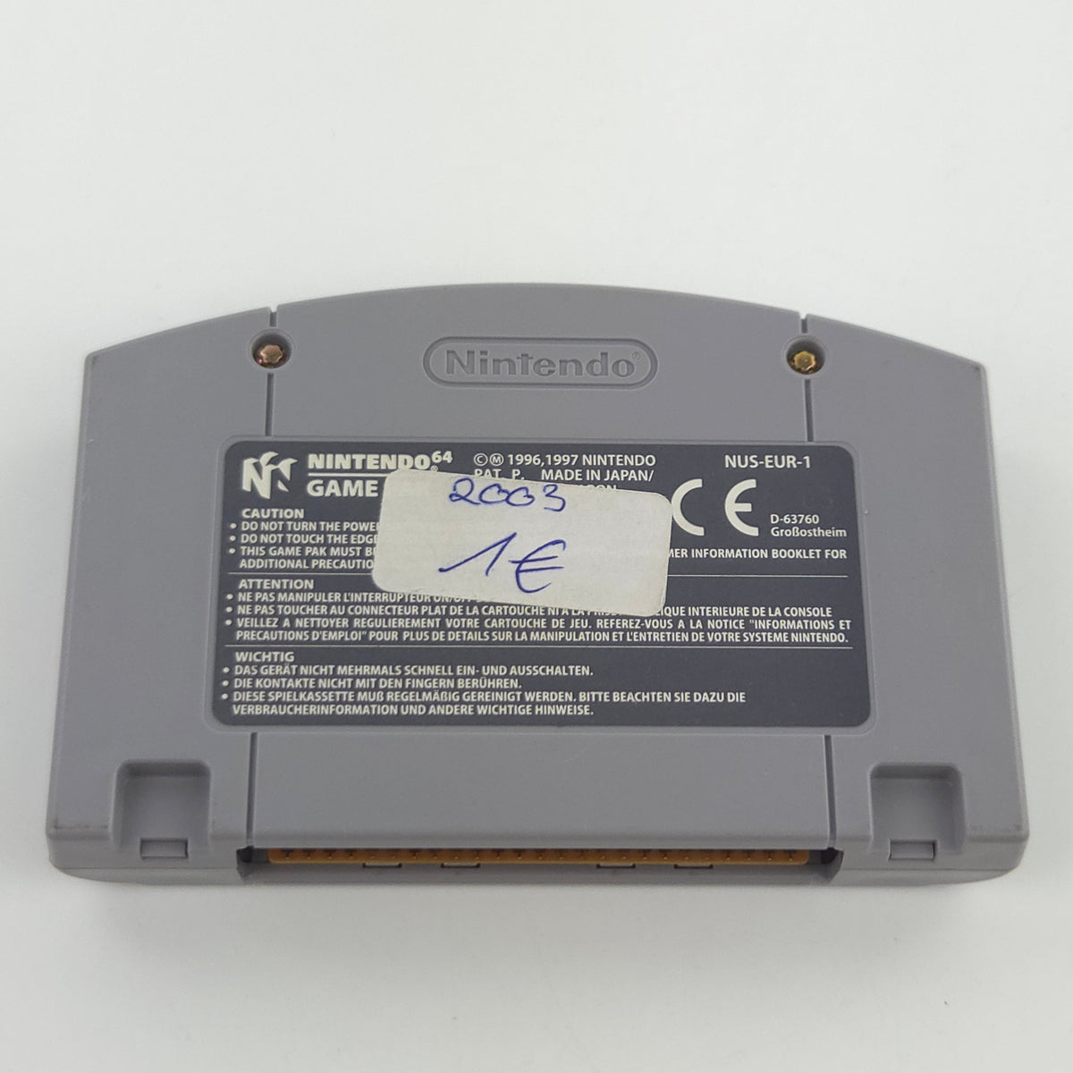 Nintendo 64 Spiel Castlevania PAL Modul