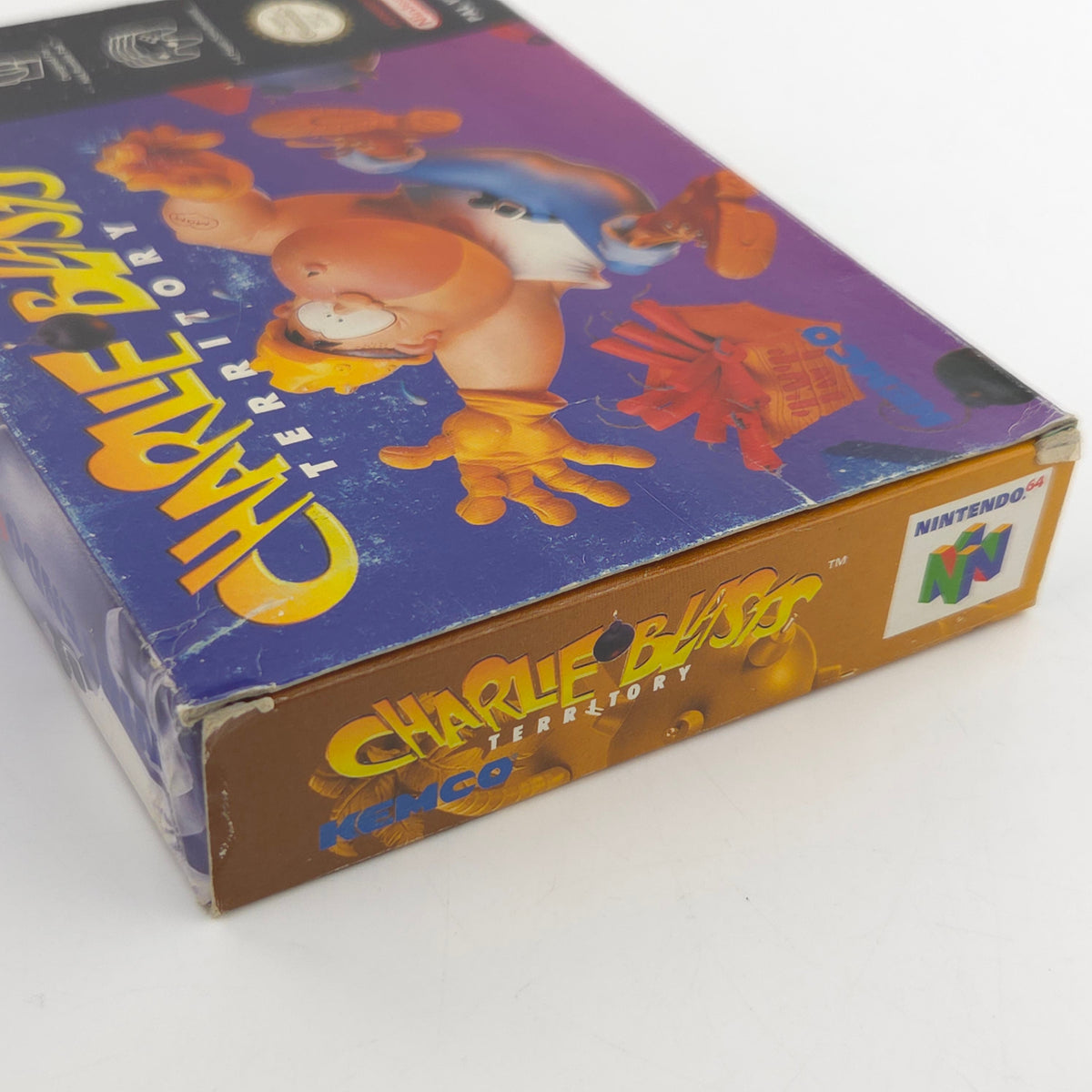 Nintendo 64 Spiel Charlie Blasts Territory N64 OVP CIB