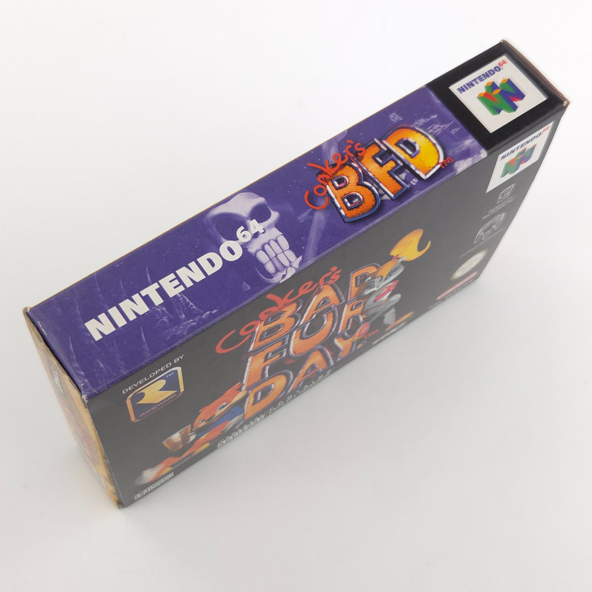 Nintendo 64 Spiel Conkers Bad Fur Day OVP