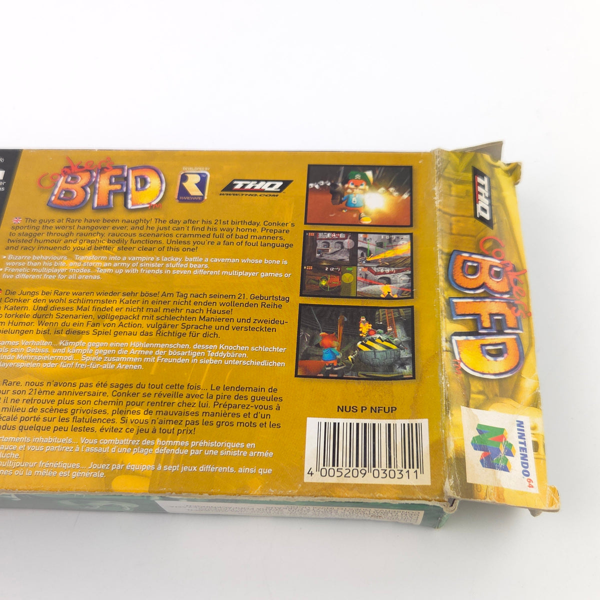 Nintendo 64 Spiel – Conkers Bad Fur Day (N64 OVP)