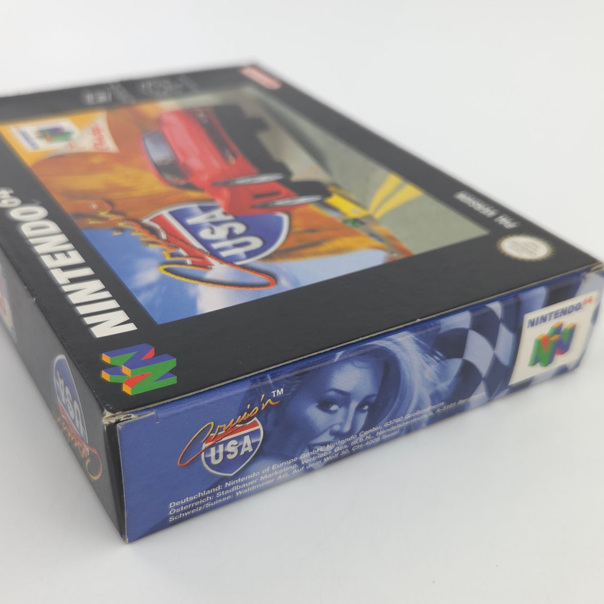 Nintendo 64 Spiel Cruisn USA N64 Modul Anleitung OVP CIB
