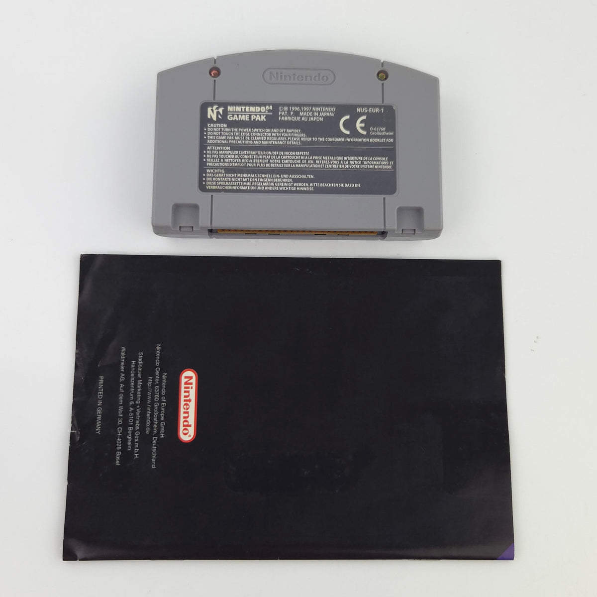 Nintendo 64 Spiel Cruisn World N64 Modul Anleitung OVP PAL