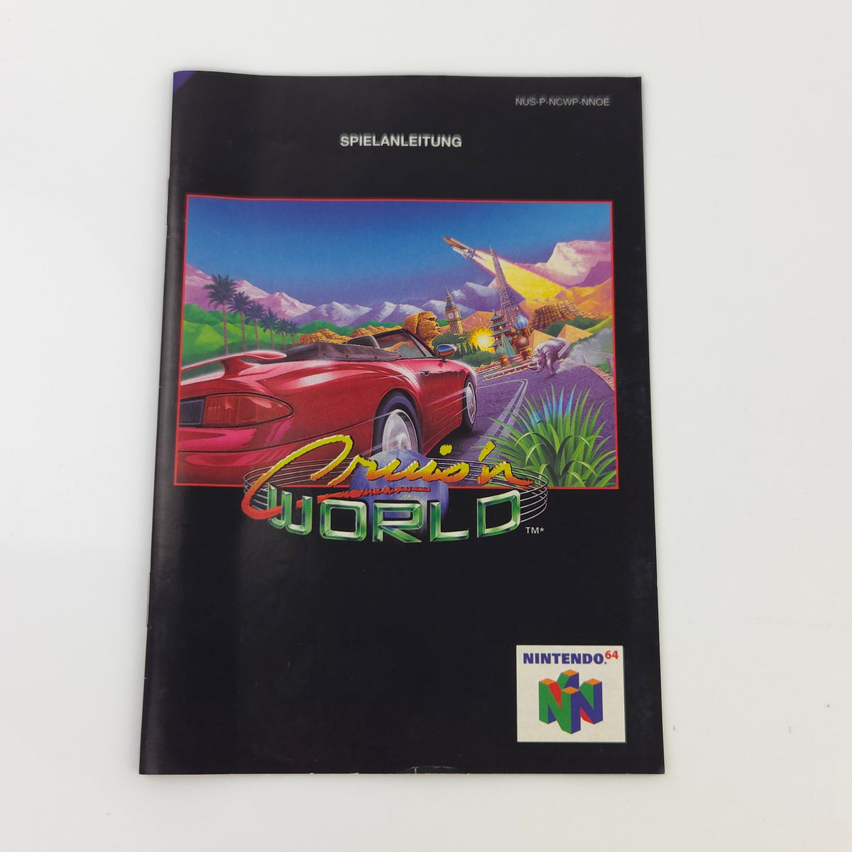 Nintendo 64 Spiel Cruisn World N64 Modul Anleitung OVP PAL