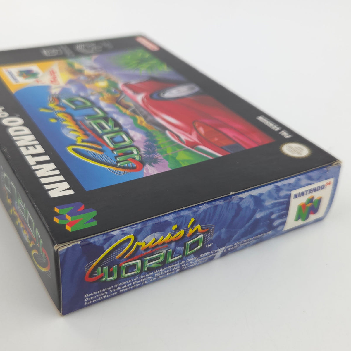 Nintendo 64 Spiel Cruisn World N64 Modul Anleitung OVP PAL
