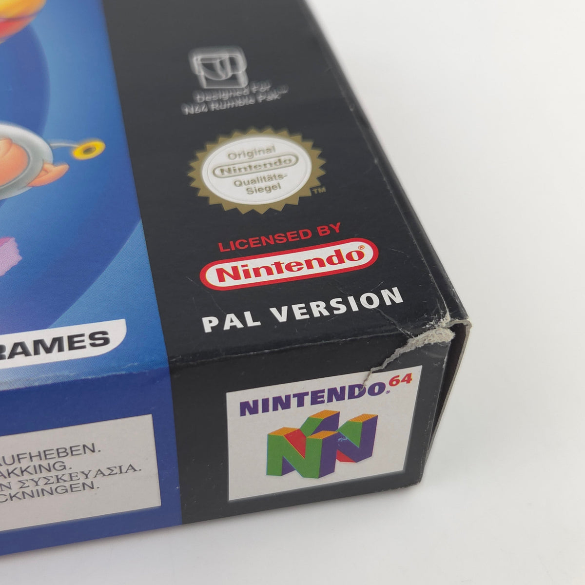 Nintendo 64 Spiel Daffy Duck Weltraumheld N64 OVP CIB PAL