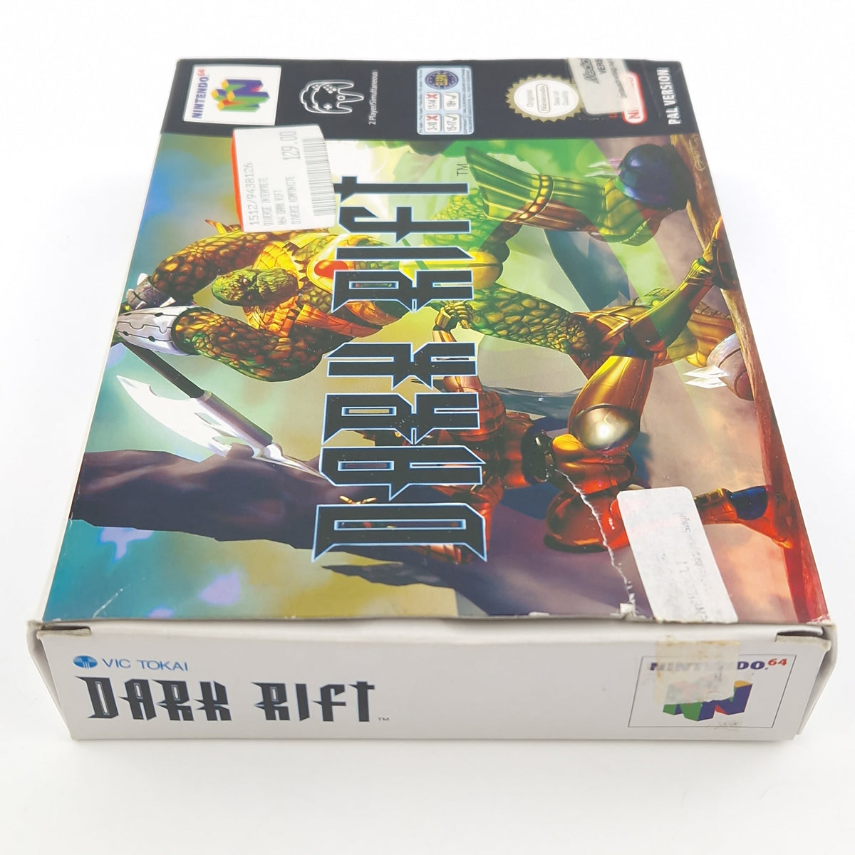 Nintendo 64 Spiel – Dark Rift Modul Anleitung OVP PAL