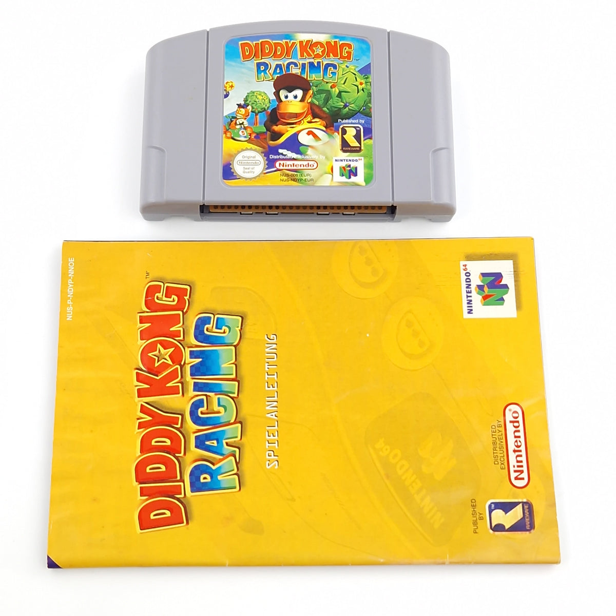 Nintendo 64 Spiel – Diddy Kong Racing OVP PAL N64