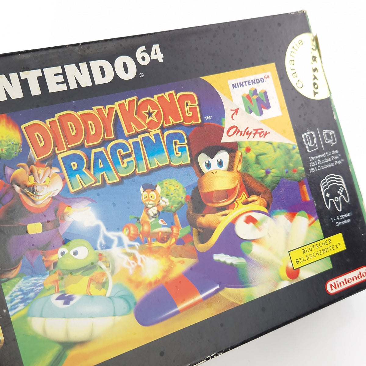 Nintendo 64 Spiel – Diddy Kong Racing N64 OVP PAL CIB