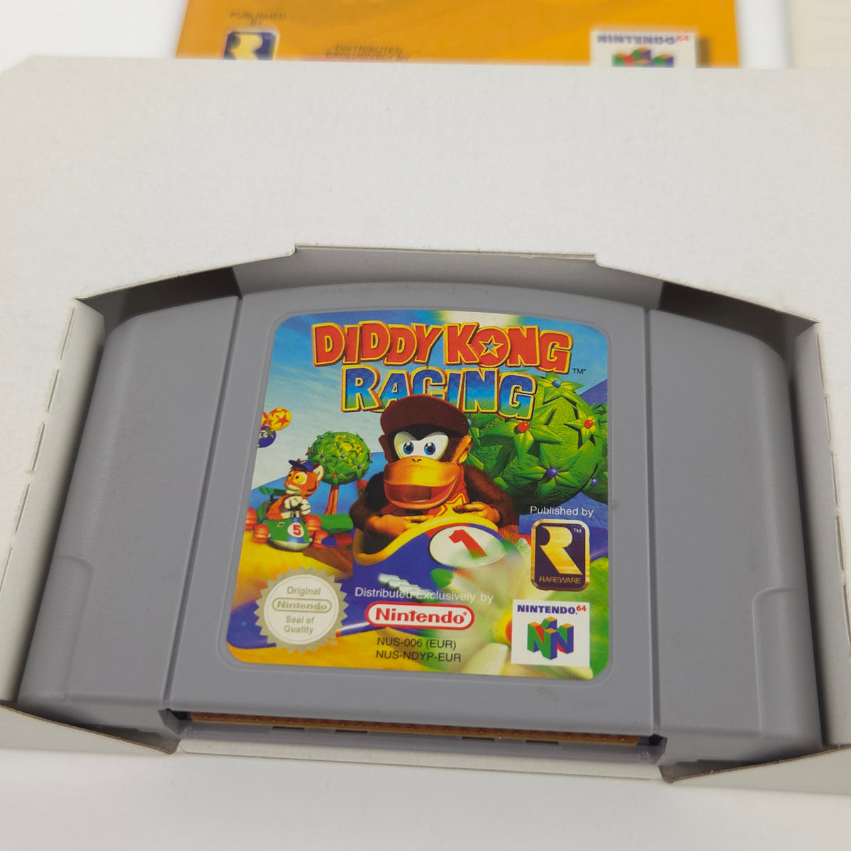 Nintendo 64 Spiel Diddy Kong Racing N64 Modul OVP PAL