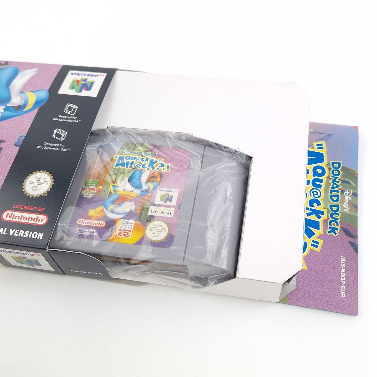 Nintendo 64 Spiel – Disneys Donald Duck Quack Attack OVP