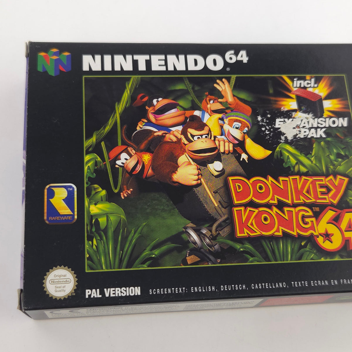 Nintendo 64 Spiel Donkey Kong 64 OVP PAL DE