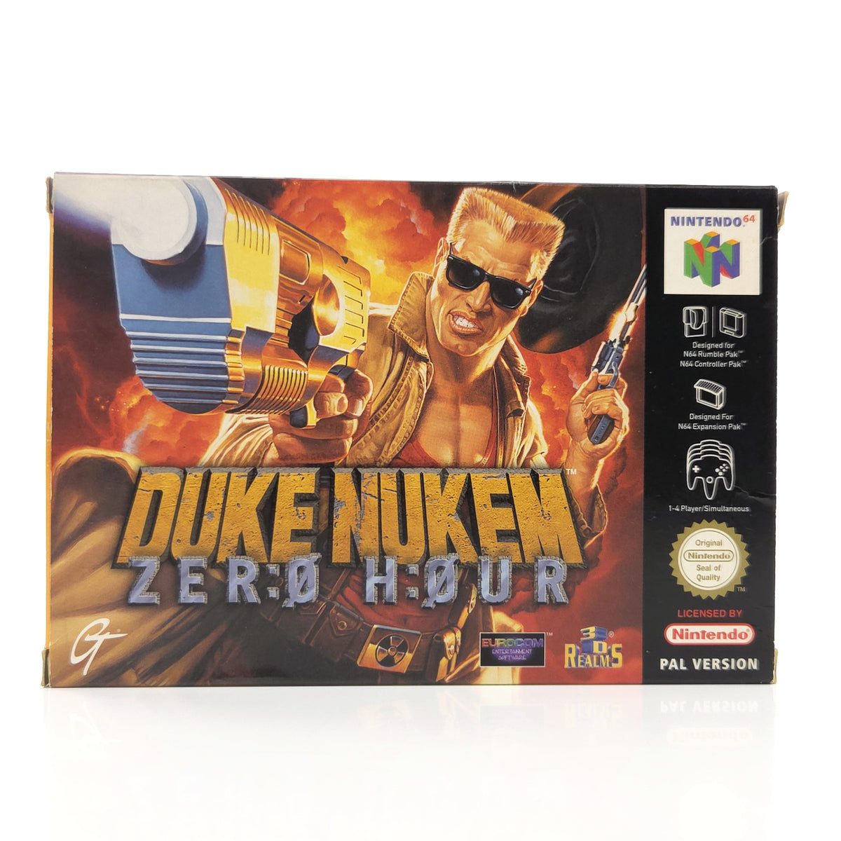 Nintendo 64 Spiel Duke Nukem Zero Hour OVP