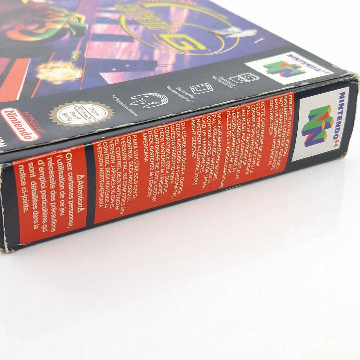 Nintendo 64 Spiel – Extreme-G OVP Anleitung N64 PAL EUR
