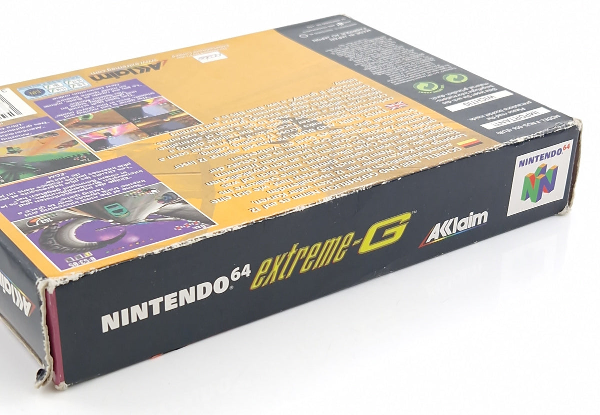 Nintendo 64 Spiel – Extreme-G OVP Anleitung N64 PAL EUR