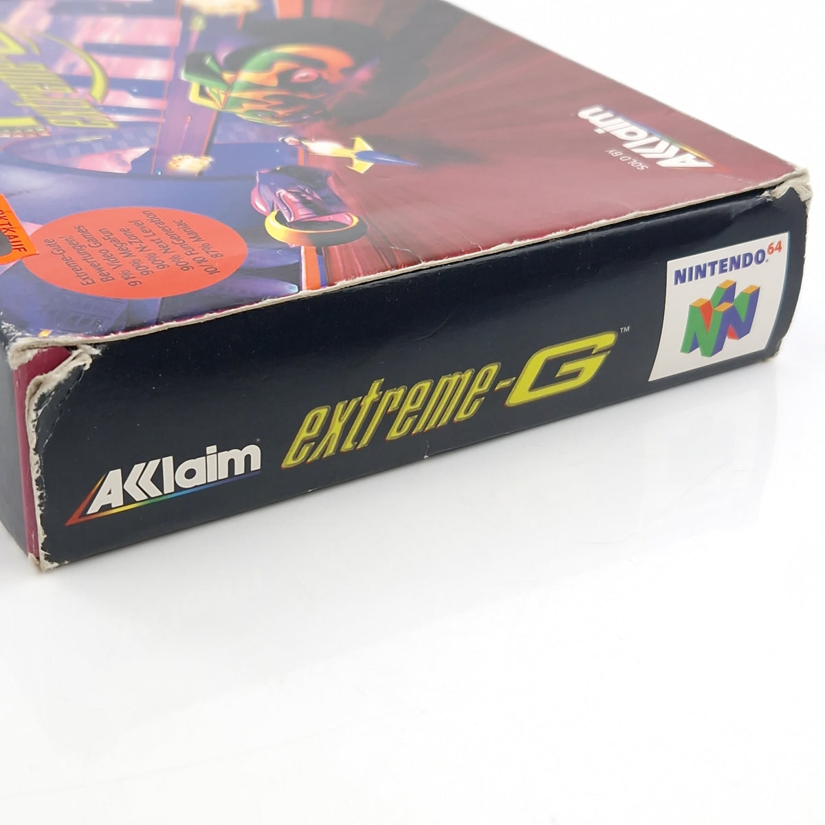 Nintendo 64 Spiel – Extreme-G OVP Anleitung N64 PAL EUR
