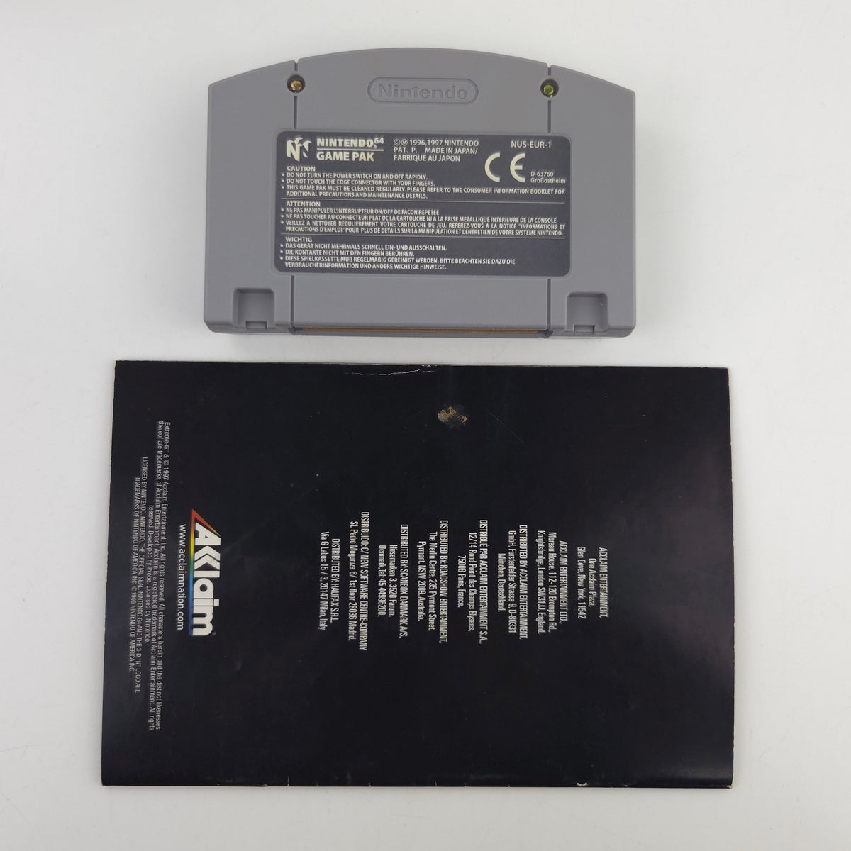 Nintendo 64 Spiel Extreme G OVP PAL