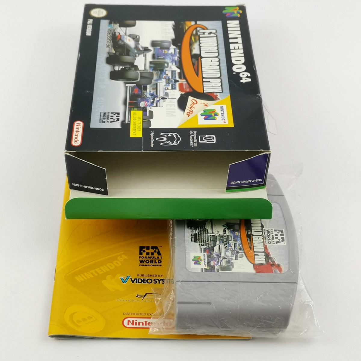 Nintendo 64 Spiel: F-1 World Grand Prix - OVP und Anleitung PAL | N64