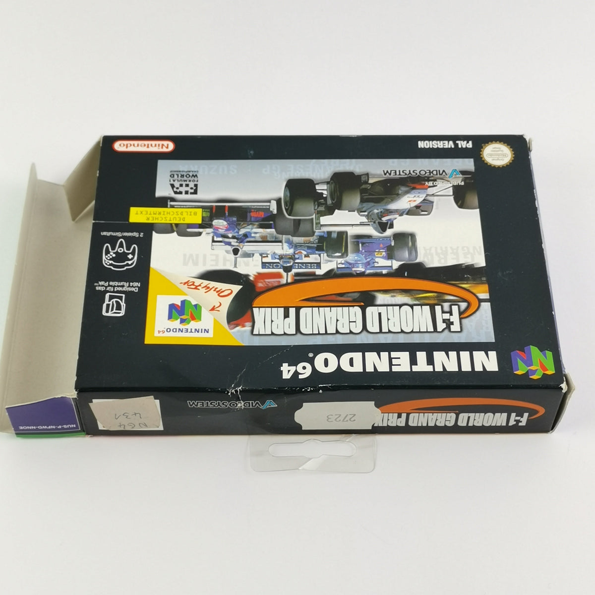 Nintendo 64 Spiel: F-1 World Grand Prix - OVP und Anleitung PAL | N64