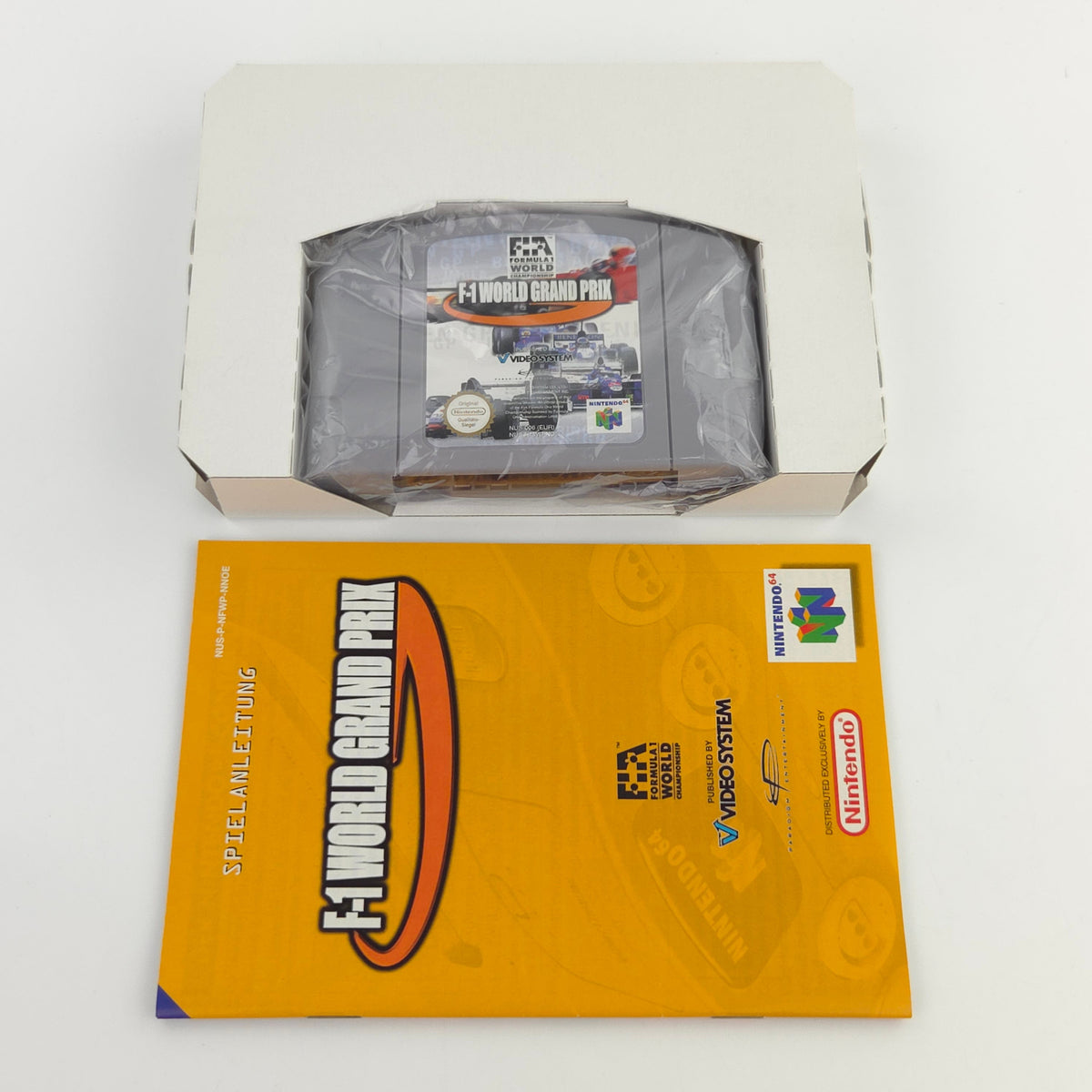 Nintendo 64 Spiel F1 World Grand Prix N64 Sport OVP PAL