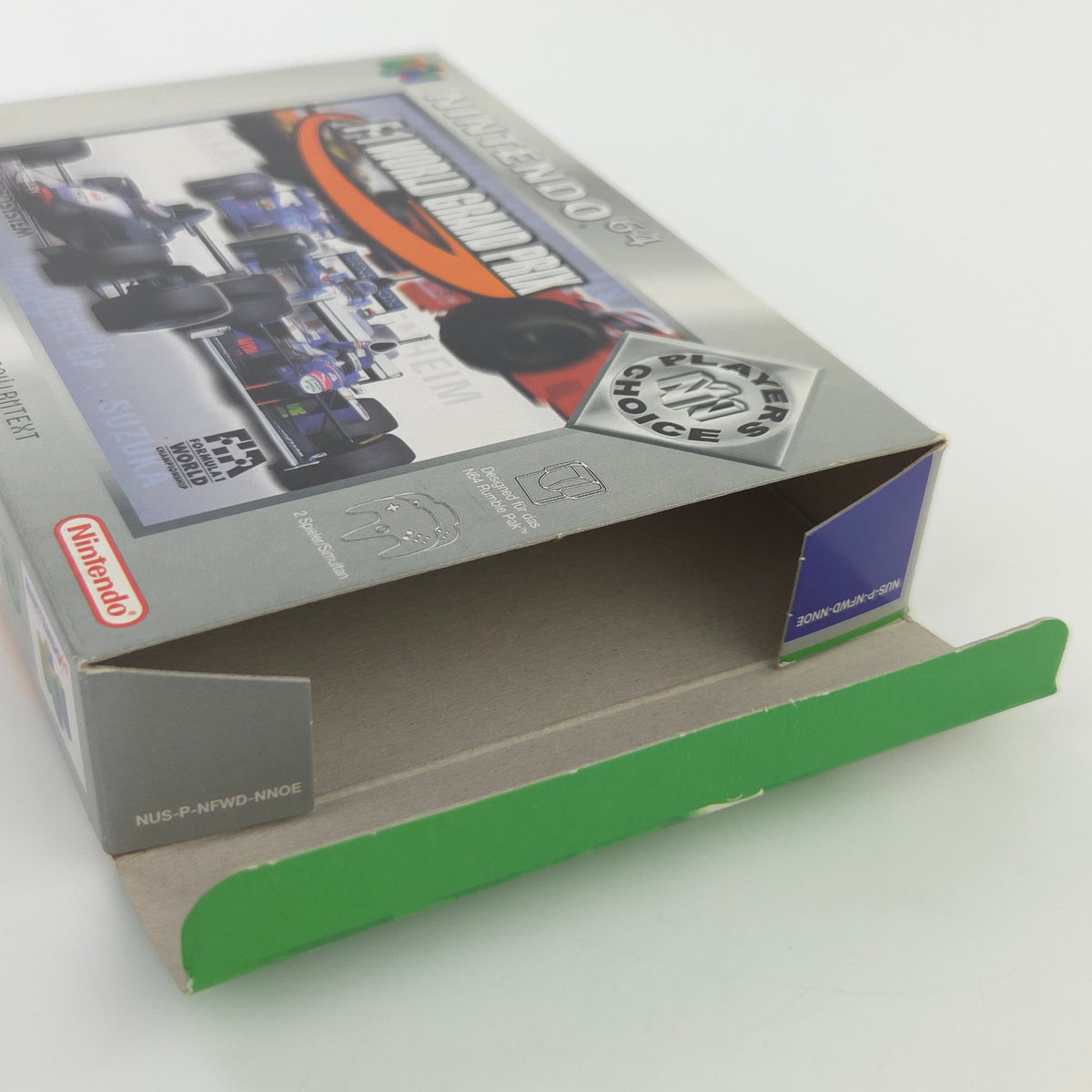 Nintendo 64 Spiel F1 World Grand Prix N64 Sport OVP PAL