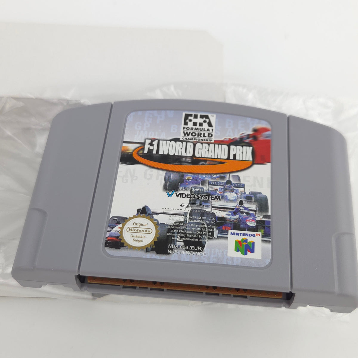 Nintendo 64 Spiel F1 World Grand Prix N64 Sport OVP PAL
