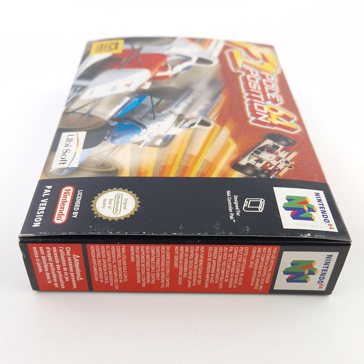 Nintendo 64 Spiel – F1 Pole Position Modul OVP PAL