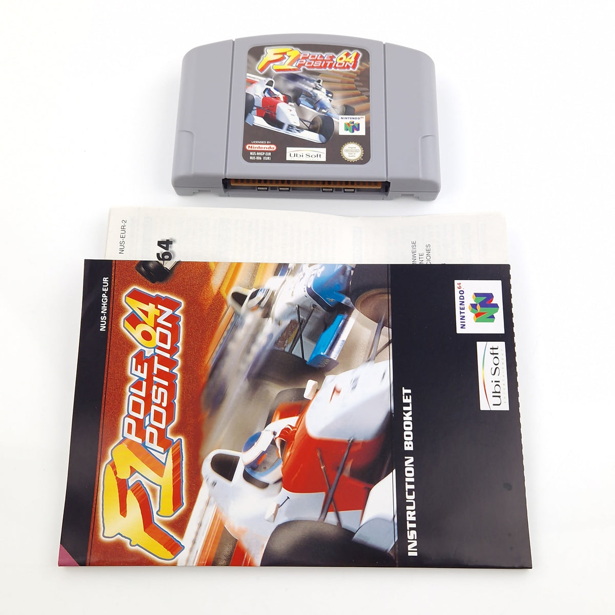 Nintendo 64 Spiel – F1 Pole Position Modul OVP PAL