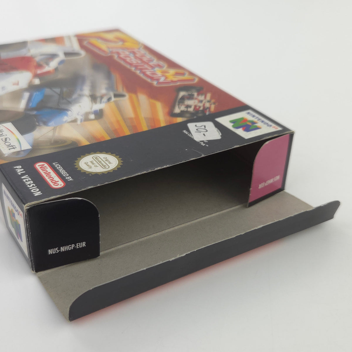 Nintendo 64 Spiel F1 Pole Position 64 Modul Anleitung OVP