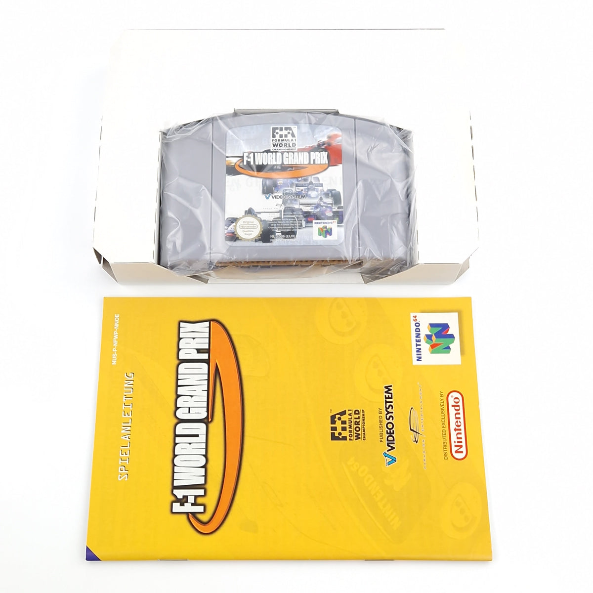 Nintendo 64 Spiel – F1-World Grand Prix N64 Modul OVP CIB