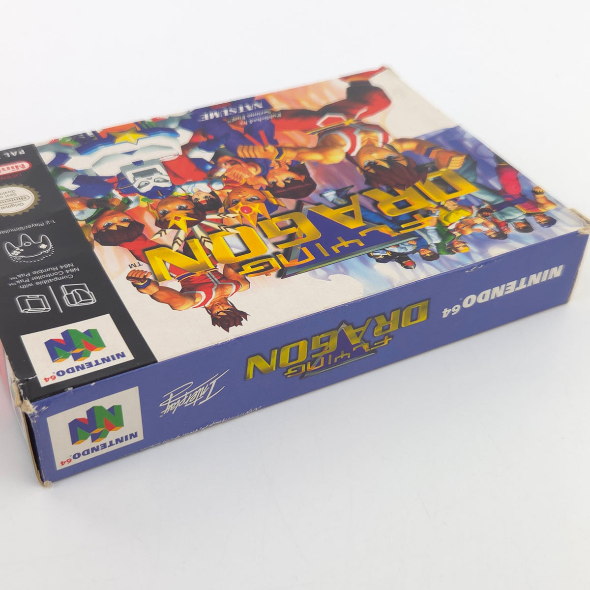 Nintendo 64 Spiel Flying Dragon N64 OVP CIB PAL Natsume