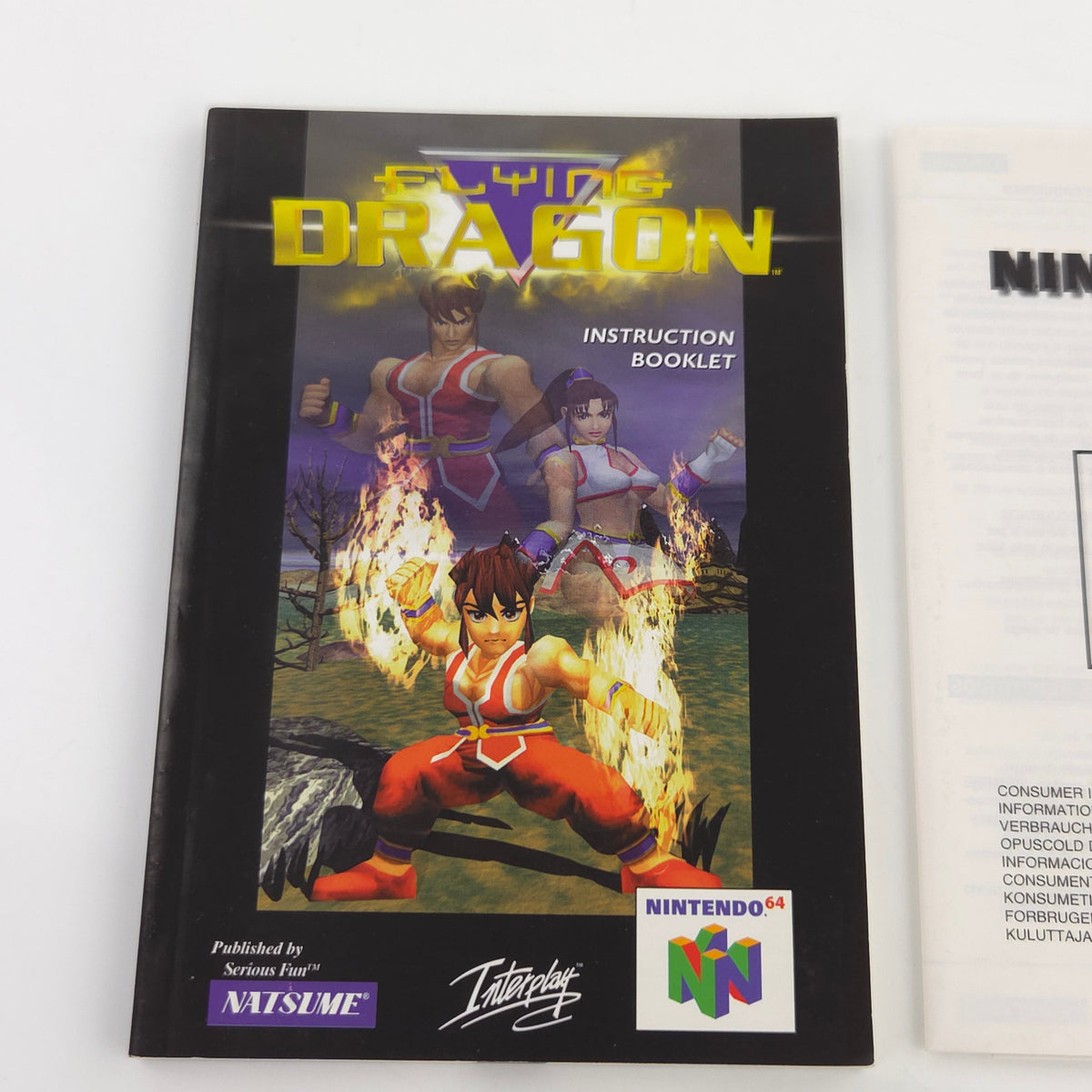 Nintendo 64 Spiel Flying Dragon N64 OVP CIB PAL Natsume