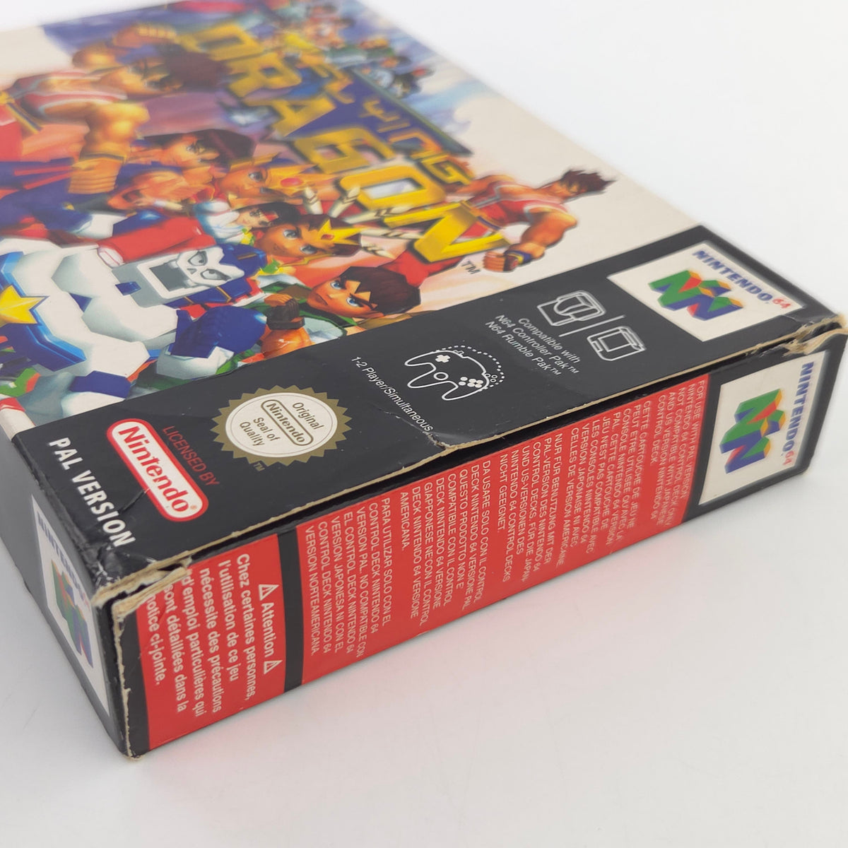 Nintendo 64 Spiel Flying Dragon N64 OVP CIB PAL Natsume