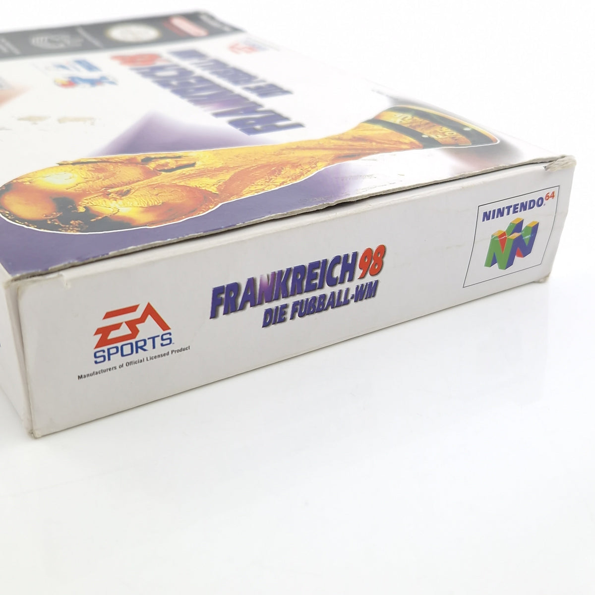 Nintendo 64 Spiel – Frankreich 98 Die Fußball WM (N64 PAL)